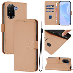Funda para teléfono de cuero de color sólido...