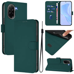 Funda para teléfono de cuero de color sólido...