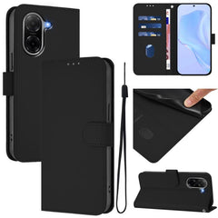 Funda para teléfono de cuero de color sólido...