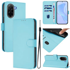Funda para teléfono de cuero de color sólido...