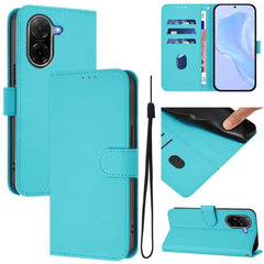 Funda para teléfono de cuero de color sólido...