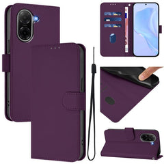 Funda para teléfono de cuero de color sólido...