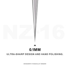 Pinzas ultraligeras no magnéticas Mijing NZ-...