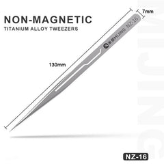 Pinzas ultraligeras no magnéticas Mijing NZ-...