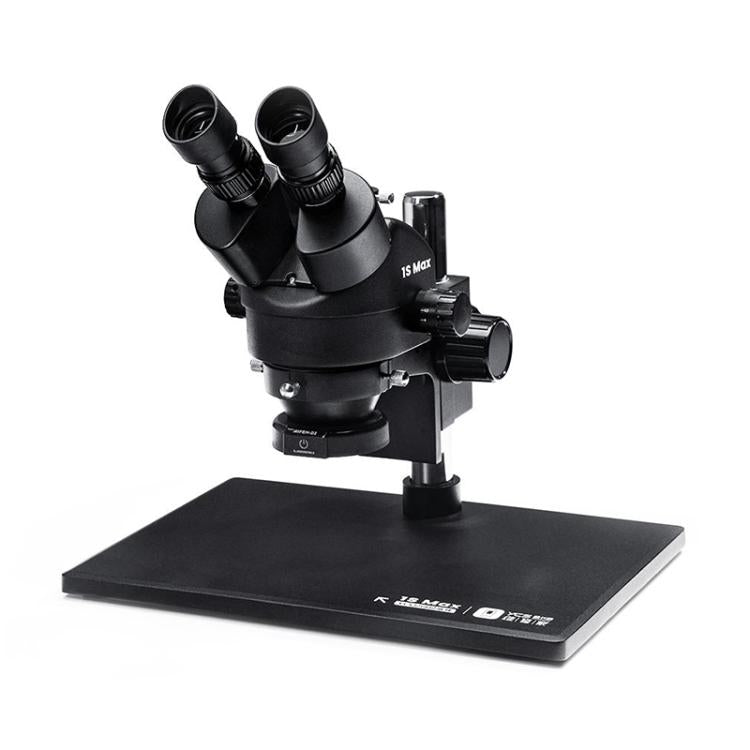 Microscopio trinocular YCS 1S Max de base gr...