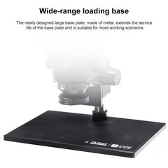 Microscopio trinocular YCS 1S Max de base gr...