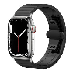 Correa de reloj de acero inoxidable macizo c...