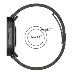 Correa de reloj de acero inoxidable macizo c...