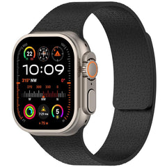 Correa de reloj de silicona magnética con te...