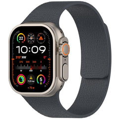 Correa de reloj de silicona magnética con te...
