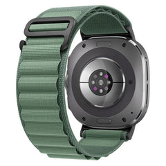 Correa de reloj de nailon con hebilla negra ...
