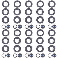 Juego de 10 lentes para cámara trasera      ...