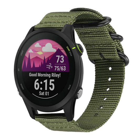 Correa de reloj de lona de nailon con hebill...