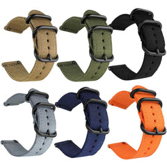 Correa de reloj de lona de nailon con hebill...