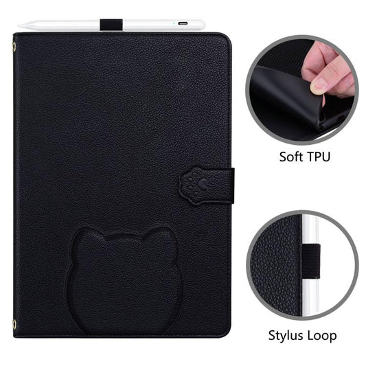 Funda para tablet de piel de lichi con tacto...