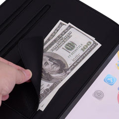 Funda para tablet de piel de lichi con tacto...