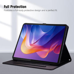 Funda para tablet de piel de lichi con tacto...