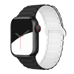 Correa de reloj de silicona magnética de tre...