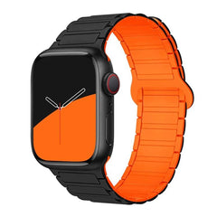 Correa de reloj de silicona magnética de tre...