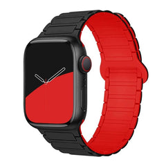 Correa de reloj de silicona magnética de tre...