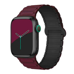 Correa de reloj de silicona magnética de tre...