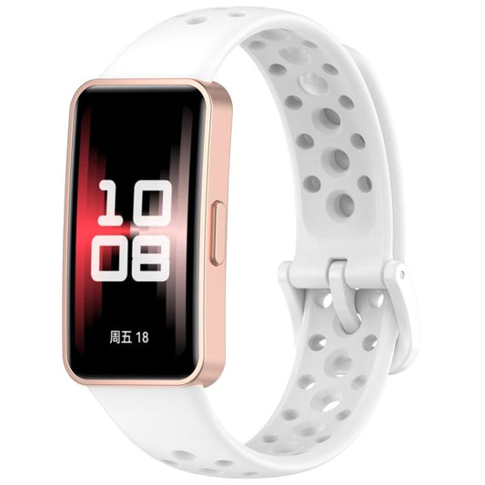 Correa de reloj de silicona transpirable con...