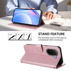 Funda de cuero RFID para teléfono con reliev...