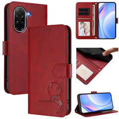 Funda de cuero RFID para teléfono con reliev...