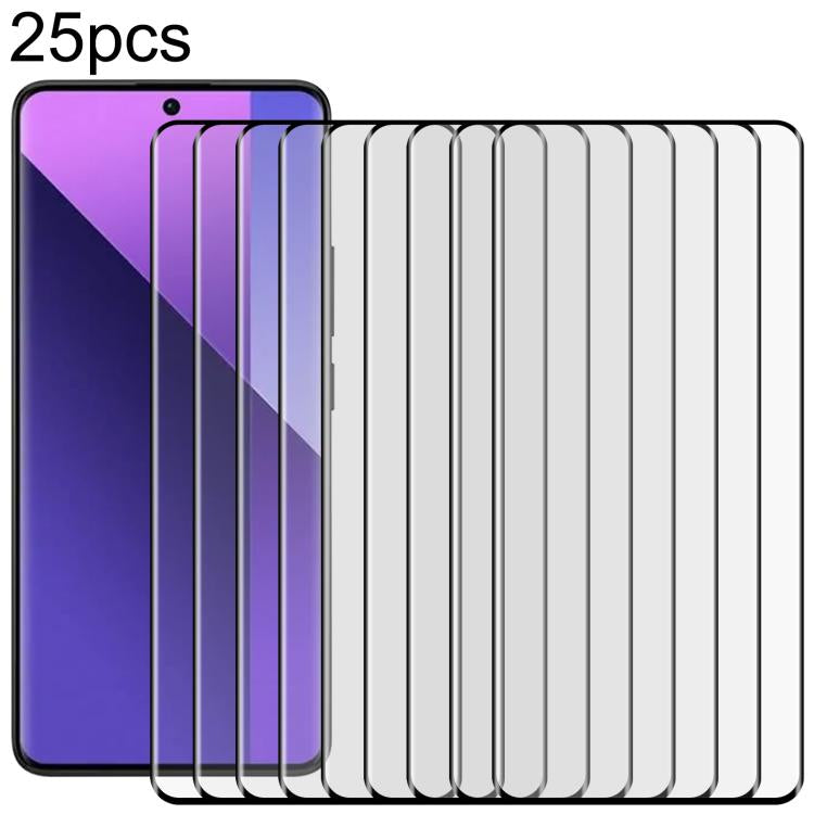 25 láminas de vidrio templado 9H HD 3D con b...