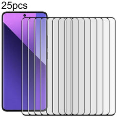 25 láminas de vidrio templado 9H HD 3D con b...