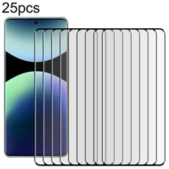 25 láminas de vidrio templado 9H HD 3D con b...
