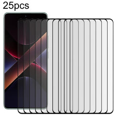 25 láminas de vidrio templado 9H HD 3D con b...