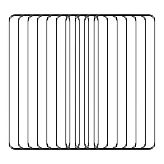 25 láminas de vidrio templado 9H HD 3D con b...