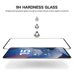 25 láminas de vidrio templado 9H HD 3D con b...