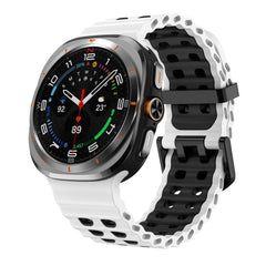Correa de reloj de silicona con doble fila d...