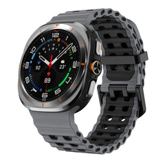 Correa de reloj de silicona con doble fila d...