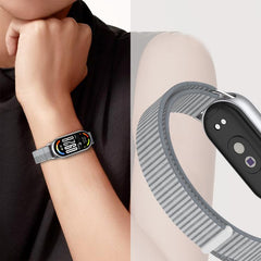 Correa de reloj con conector metálico y bucl...