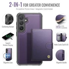 Funda de cuero para teléfono JEehOOD J09 con...