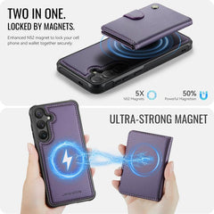 Funda de cuero para teléfono JEehOOD J09 con...