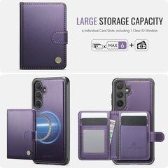 Funda de cuero para teléfono JEehOOD J09 con...