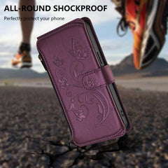 Funda de cuero para teléfono con cartera mul...