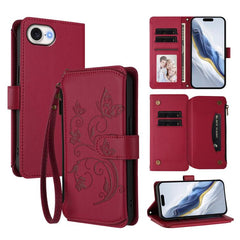 Funda de cuero para teléfono con cartera mul...