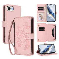 Funda de cuero para teléfono con cartera mul...