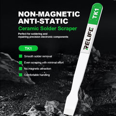Raspador cerámico antiestático no magnético ...