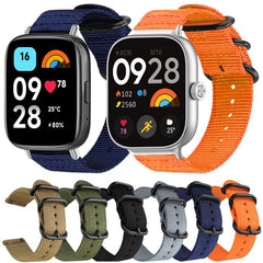 Correa de reloj de lona de nailon con hebill...
