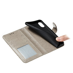 Estuche de cuero de PU con tapa horizontal y...