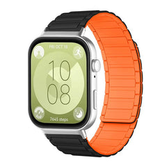 Correa de reloj magnética de silicona en for...