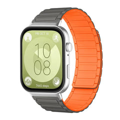 Correa de reloj magnética de silicona en for...