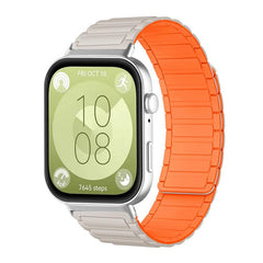 Correa de reloj magnética de silicona en for...