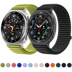 Correa de reloj de nailon tejido con cierre ...